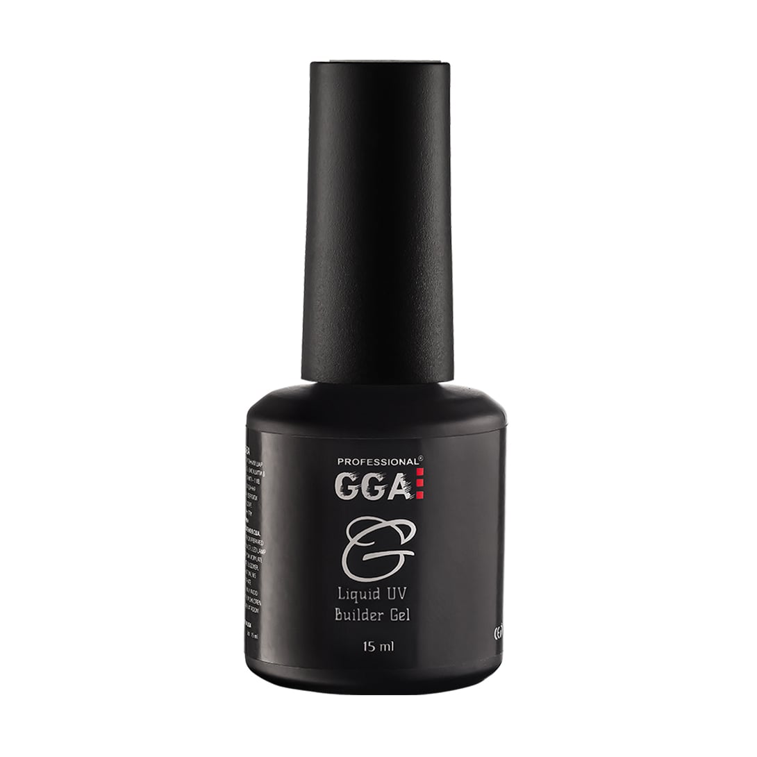Уцінка! Рідкий гель для нарощування нігтів GGA Professional Liquid Builder Gel 10, 15 мл